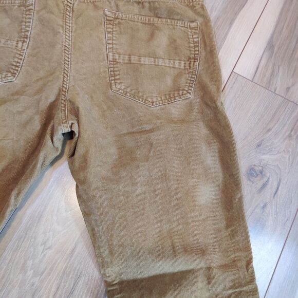 JC Penney (jcp) Corduroy Pants Men's TAG 36X32 (36x30) Slim Straight Brown Tan - Picture 14 of 14